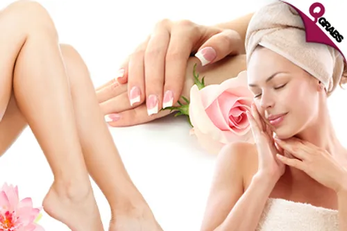 For QR99 Get a Full Arm, Underarm & Half Leg Wax OR Enjoy a Moroccan Bath OR for QR149 Receive a Moroccan Bath AND a Manicure! (Up to QR315 Value)
